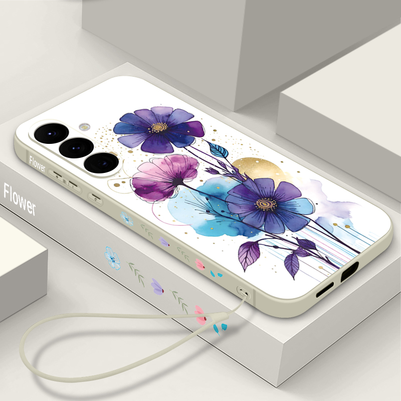 Phone Cases Galaxy A16 5G - Kreatywne etui na telefon z kwiatowym