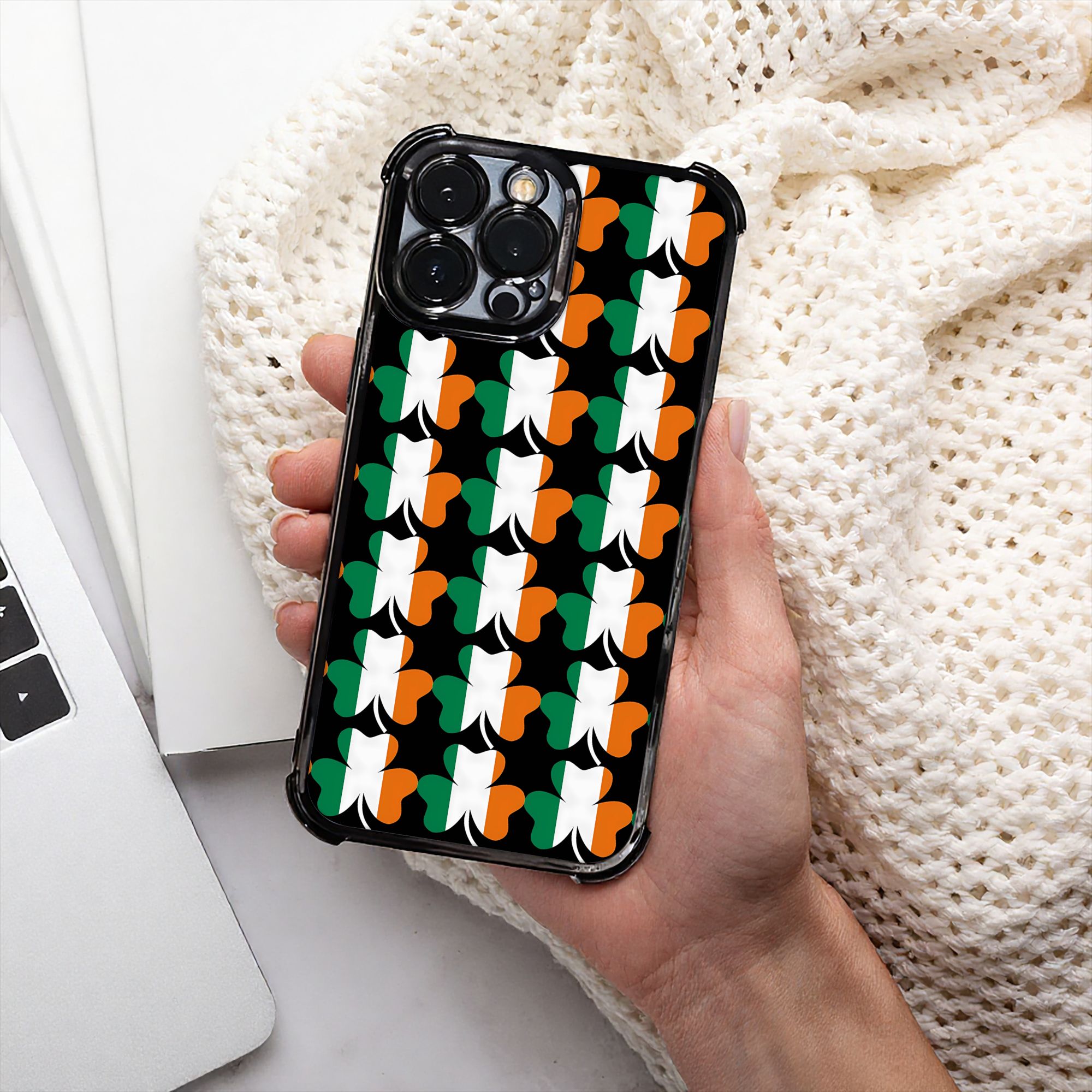 Phone Cases Ireland - Etui na telefon z flagą Irlandii